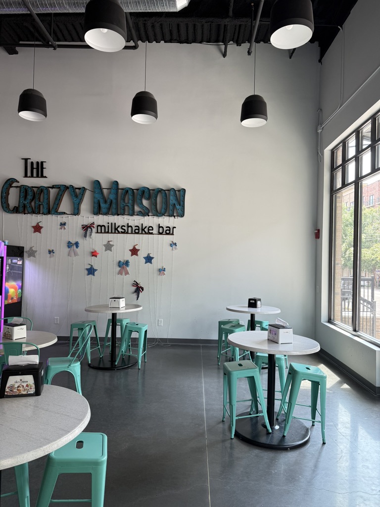 The Crazy Mason Milkshake Bar