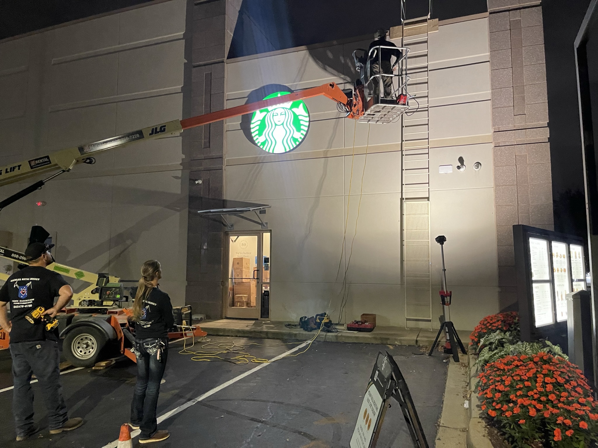 Burning the midnight oil 